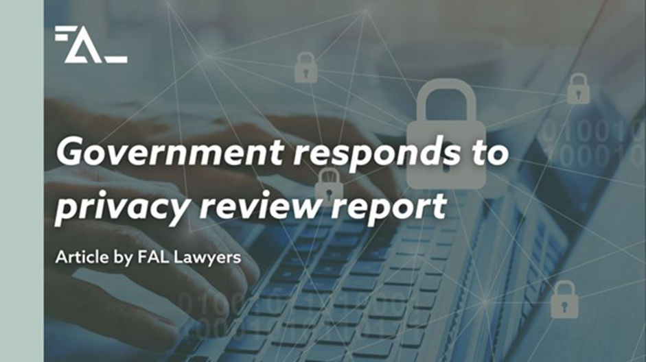 government responds to privacy review report